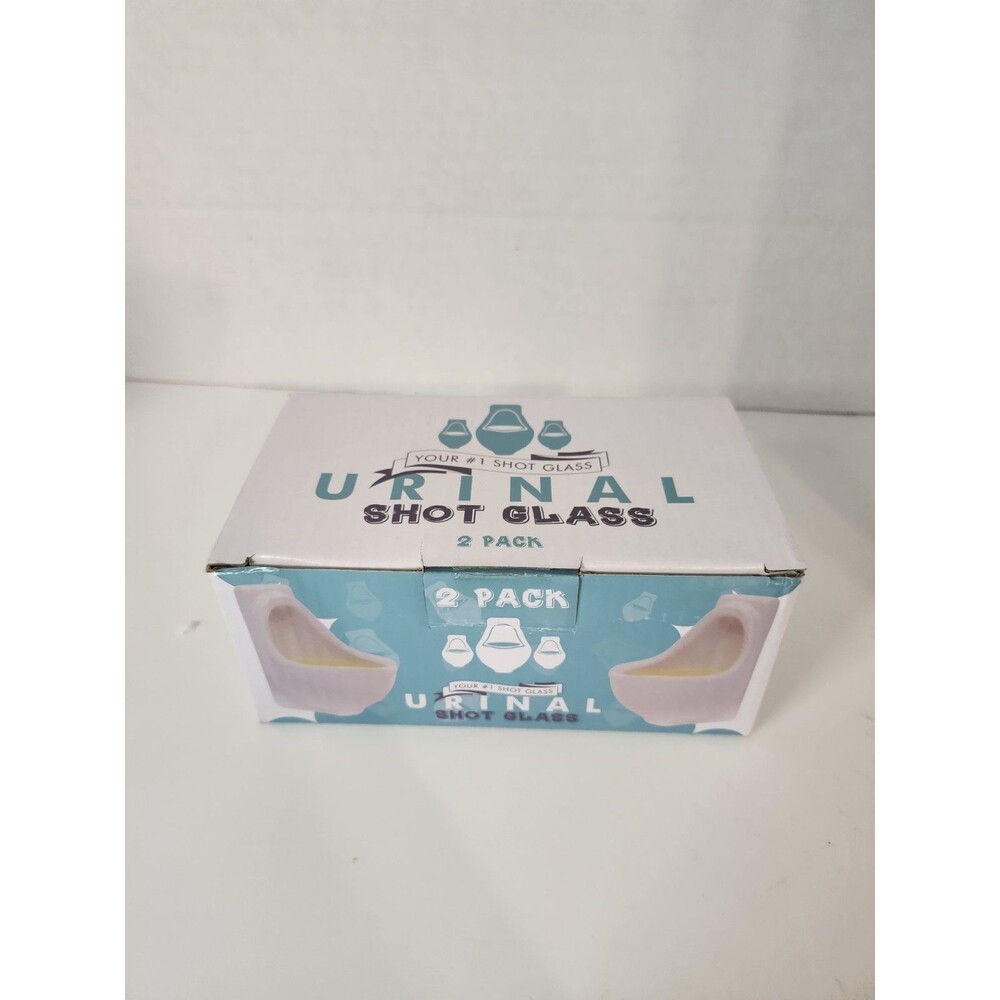 Urinal Shot Glasses Funny Bathroom Humor Great Gag Gift